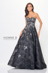 Ivonne D by Mon Cheri ID6202 Allover Lace Off-Shoulder Dress