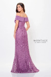 Montage by Mon Cheri M911 Allover Lace Off-Shoulder Dress