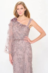 Montage by Mon Cheri M913 Embroidered Tulle Beaded Dress