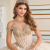 Princesa by Ariana Vara PR30177 Lace Off-Shoulder Ball Gown