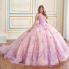 Princesa by Ariana Vara PR30179 Tulle V-Neck Long Ball Gown