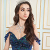 Princesa by Ariana Vara PR30179 Tulle V-Neck Long Ball Gown