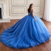 Princesa by Ariana Vara PR30180 Tulle Off-Shoulder Ball Gown