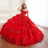 Princesa by Ariana Vara PR30181 Tulle Off-Shoulder Ball Gown