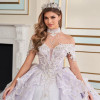 Princesa by Ariana Vara PR70101 Tulle Off-Shoulder Ball Gown