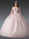 Dancing Queen 1919 Embellishments Off-Shoulder Ball Gown