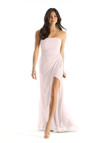Morilee Bridesmaid 31236 Chiffon Strapless Sheath Dress