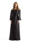 Morilee Bridesmaid 31238 Chiffon Bishop Sleeves A-Line Dress