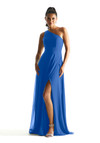 Morilee Bridesmaid 21851 Chiffon One Shoulder A-Line Dress