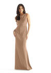 Morilee Bridesmaid 31226 Luxe Satin Bateau Neck A-Line Dress