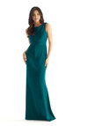 Morilee Bridesmaid 31226 Luxe Satin Bateau Neck Dress