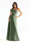 Morilee Bridesmaid 31237 Satin One Shoulder A-Line Dress