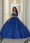 Morilee 60181 Tulle Off The Shoulder Quinceanera Ball Gown