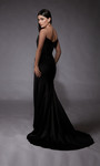 Alyce Paris 7093 Perfect Satin Strapless Straight Long Dress