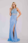 Amelia Couture AG0111 Sequin Embroidery Sleeveless Dress