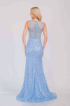 Amelia Couture AG0111 Sequin Embroidery Sleeveless Dress