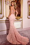 Jovani D5009 Sweetheart Lace Corset Bodice Gown