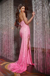 Jovani D6019 Embellished Sweetheart Neckline Strapless Gown