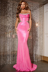 Jovani D5079 Sparkling Embellished Bodice Strapless Gown