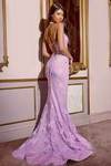 Jovani D5028 V-Neckline Sleeveless Long Dress