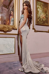 Jovani D5076 Sweetheart Neck Strapless Long Dress