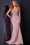 Jovani D5310 Scoop Neck Strapless Long Dress
