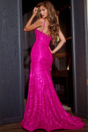 Jovani 43061 Spaghetti Strap Sleeveless Long Dress