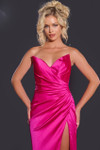 Jovani 37079 V-neckline Strapless Long Dress