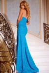 Jovani 44427 Cowl Neck Strapless Long Dress