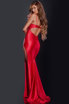 Jovani 42370 Spaghetti Strap Sleeveless Long Dress