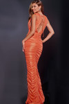 Jovani 38238 Halter Neck Sleeveless Long Dress