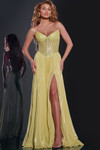 Jovani 43115 V-neckline Strapless Long Dress