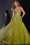 Jovani 43849 Sweetheart Neck Strapless Long Dress
