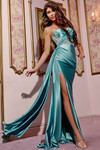 Jovani 42210 Asymmetric Neck Sleeveless Long Dress
