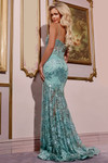 Jovani 38468 Sweetheart Neck Sleeveless Long Dress