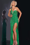 Jovani 34010 One Shoulder Sleeveless Long Dress