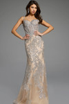 Jovani 40470 Spaghetti Strap Sleeveless Long Dress
