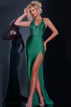 Jovani D5034 V-neckline Sleeveless Long Dress
