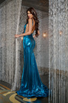 Jovani 43577 V-neckline Sleeveless Long Dress