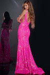 Jovani 38053 V-neckline Sleeveless Long Dress