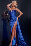 Jovani 37150 V-neckline Strapless Long Dress