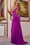 Jovani 42756 Asymmetric Neck Sleeveless Long Dress