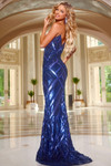 Jovani 42508 Sequins V-neckline Strapless Long Dress