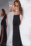 Jovani 42816 V-neckline Sleeveless Long Dress