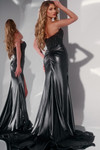 Jovani 43267 Beaded Bust Strapless Long Dress