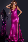 Jovani 43572 V-neckline Sleeveless Long Dress