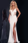Jovani 42534 V-neck Sleeveless Long Dress