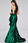 Jovani 39368 Satin Ruffles Strapless Sleeveless Mermaid Gown