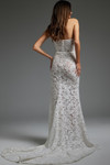 Jovani JB38271 Lace Sweetheart Neck Strapless Wedding Dress