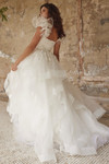 Jovani JB37575 Tulle Square Neck Beaded Bodice Bridal Gown